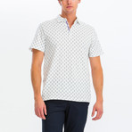 Michael Short Sleeve Polo Shirt // White (L)