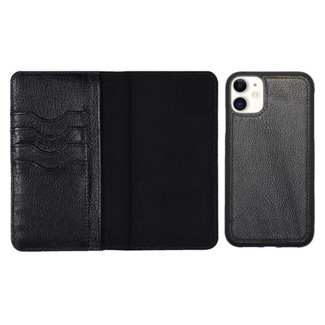 Artisan Wallet Case // Black (iPhone 11 Pro)