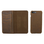 Artisan Wallet Case // Brown (iPhone 7/8/SE)