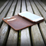 Artisan Wallet Case // Brown (iPhone 7/8/SE)