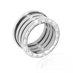 Bulgari 18k White Gold B Zero Ring II (Ring Size: 6.5)