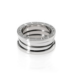 Bulgari 18k White Gold B Zero Ring // Store Display (Ring Size: 6.25)