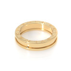 Bulgari 18k Yellow Gold B Zero Ring // Ring Size: 5.5 // Store Display