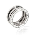 Bulgari 18k White Gold B Zero Ring // Store Display (Ring Size: 5.5)