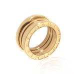 Bulgari 18k Yellow Gold B Zero Ring I (Ring Size: 4.25)