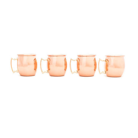 Mini Moscow Mule Shot Cups // Set of 4