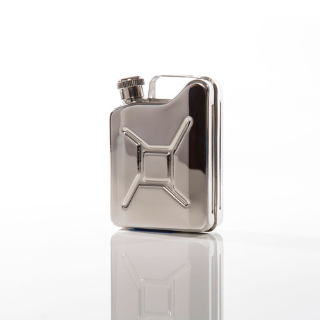 The Drill Sergeant Jerry Can Flask // 6 oz