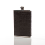 Squarely Sophisticated Flask // 3 oz (Silver)