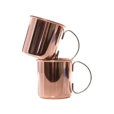 The Burro Copper Mugs // Set of 2