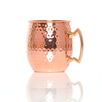 The Copper Hammered Mug // 16 oz
