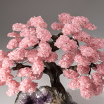 The Love Tree // Rose Quartz Tree + Amethyst Matrix // Custom v.3