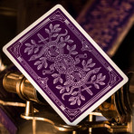 Monarch Playing Cards // Purple // Set of 2