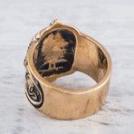 Viking Helmet + Ornament Ring (6)