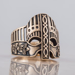 Viking Helmet + Norse Ornament Ring (7)