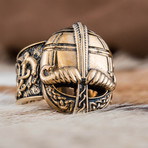 Viking Helmet + Ornament Ring (7)