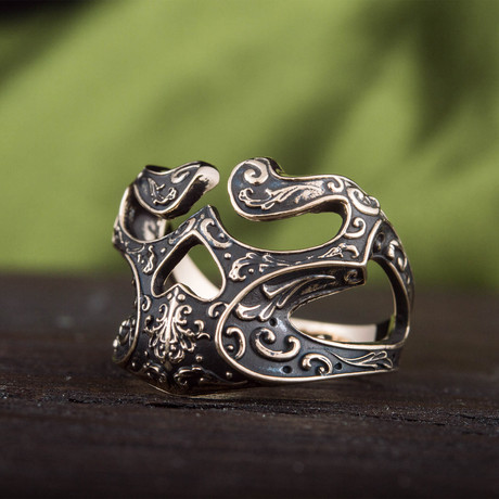 Skull + Ornament Ring (6)