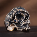 Skull Biker Ring (11.5)