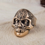 Skull Mask Ring (10.5)