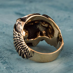 Odin + Valknut Ring (10.5)