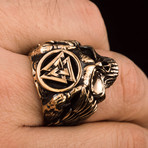 Odin + Valknut Ring (8)