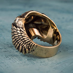 Odin + Ansuz Rune Ring (10)