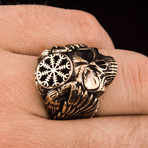Odin + Helm of Awe Ring (10)