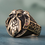 Odin + Raven Ring (10.5)