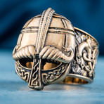 Viking Helmet + Ornament Ring (6)