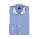 Fredrick Cut-Away Spread Collar Shirt I // Blue (15-32/33)