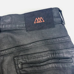 Distressed Jeans // Waxed Black (30X30)