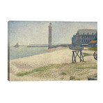 The Lighthouse at Honfleur // Georges Seurat (40"W x 26"H x 1.5"D)