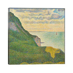 Seascape at Port-en-Bessin (Normandy) // Georges Seurat (26"W x 26"H x 1.5"D)