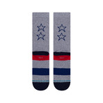 Willie Nelson Stars Socks // Gray (L)