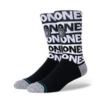 The Ramones Socks // Black (L)