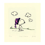 Snoopy // Hat // TOMO EXCLUSIVE (Unframed)