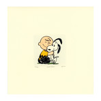 Charlie Brown + Snoopy // Smile (Framed)