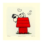 Snoopy // Dog House (Framed)