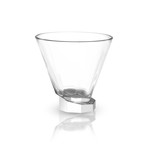 Octagon Martini Glasses // Set of 4