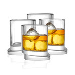 Square Whiskey Glasses // Set of 4