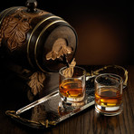 Round Whiskey Glasses // Set of 4