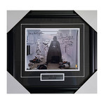 James Earl Jones + David Prowse // Star Wars // Framed Autographed Photo