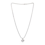 John Hardy Sterling Silver White Sapphire Classic Chain Necklace