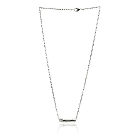 John Hardy Sterling Silver Bamboo Necklace