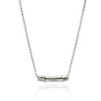 John Hardy Sterling Silver Bamboo Necklace