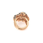 Roberto Coin // 18k Two-Tone Gold Diamond Ring // Ring Size: 6.5 // Store Display