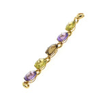 Roberto Coin 18k Yellow Gold Amethyst Bracelet