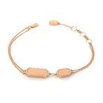 Roberto Coin 18k Rose Gold Diamond Bracelet