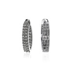 Roberto Coin 18k White Gold Diamond Earrings II