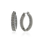 Roberto Coin 18k White Gold Diamond Earrings II