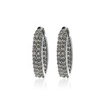 Roberto Coin 18k White Gold Diamond Earrings II